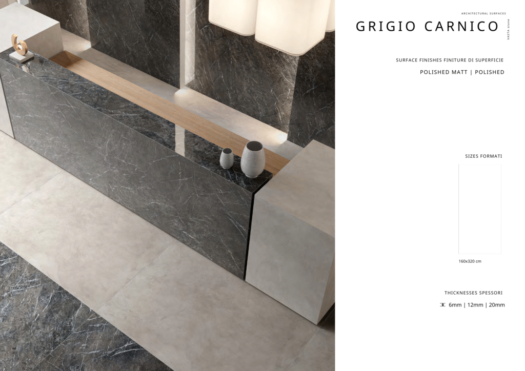 Đá nung kết Grigio Carnico