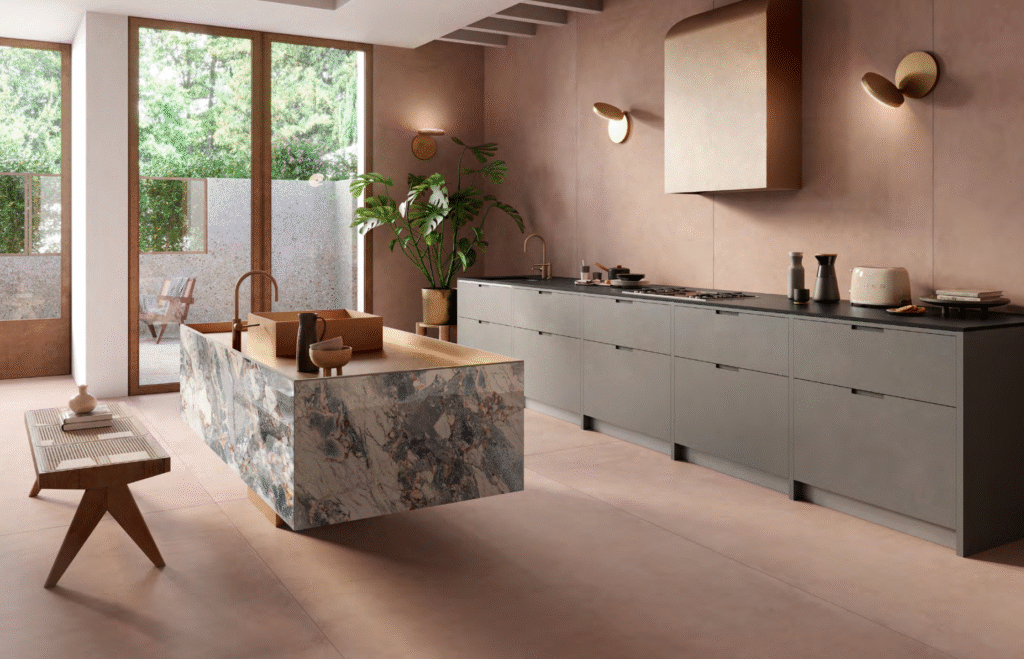 Ứng dụng Đá nung kết Terre Rosa