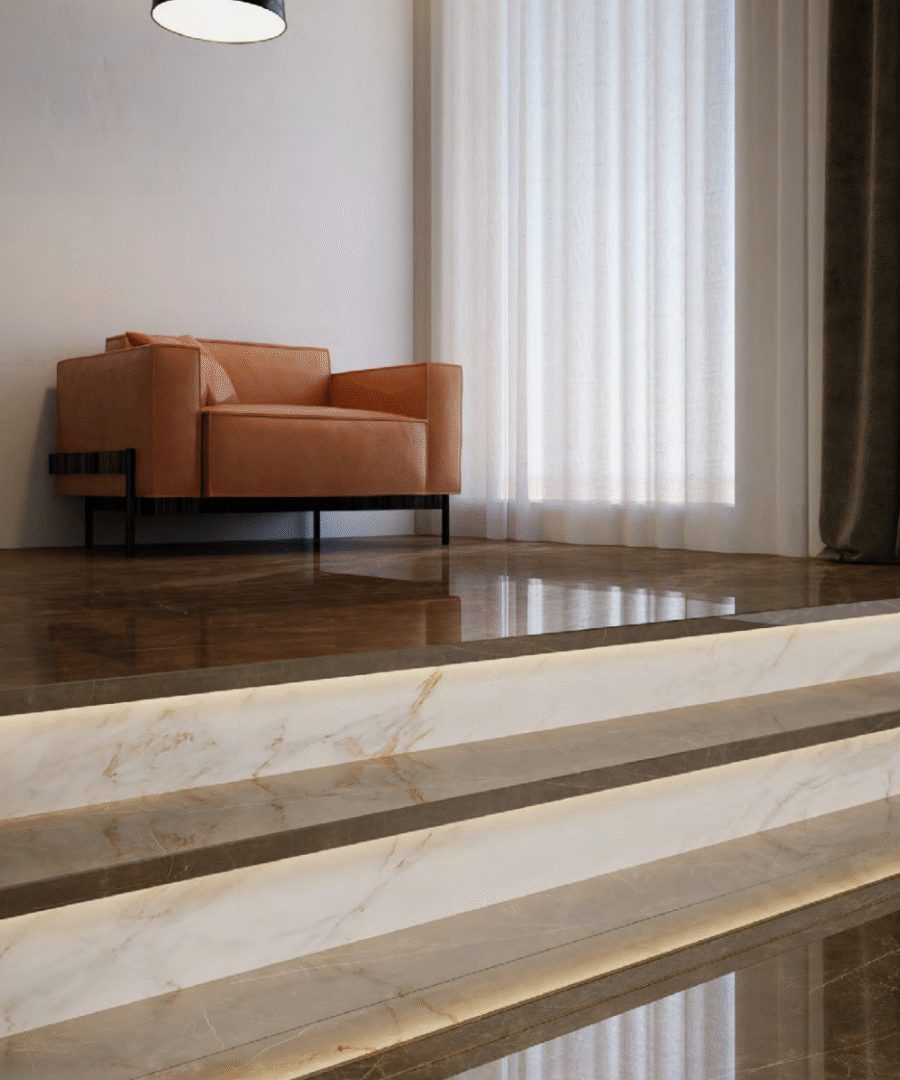 Đá nung kết Armani Umber