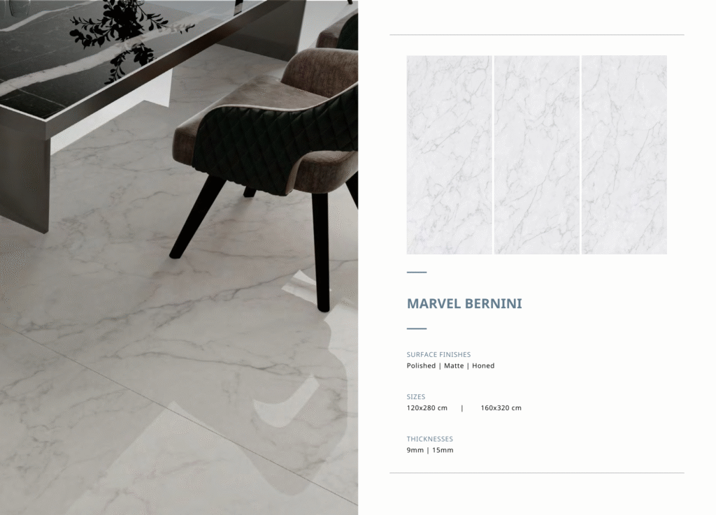 Thông số kỹ thuật của đá nung kết Gravel Bernini