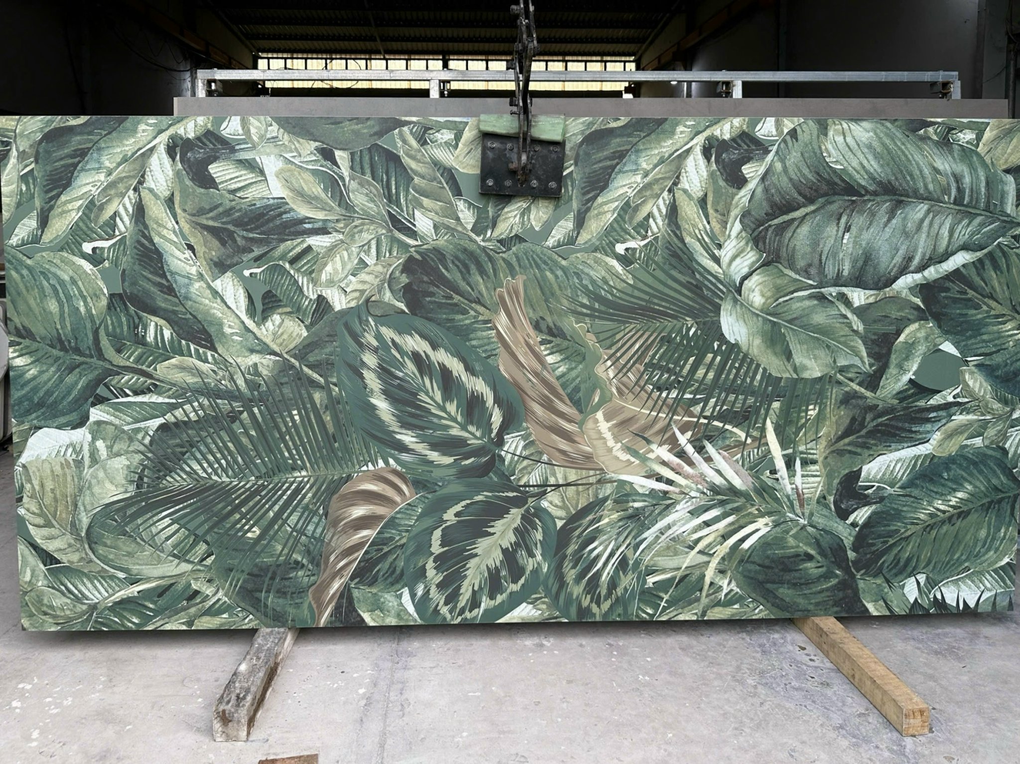 Đá nung kết Jungle Deep Green 