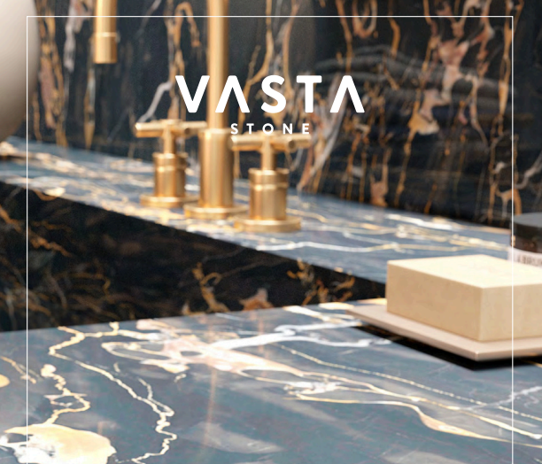 Đá nung kết Portoro gold: Vật liệu kiến trúc đẳng cấp vượt thời gian