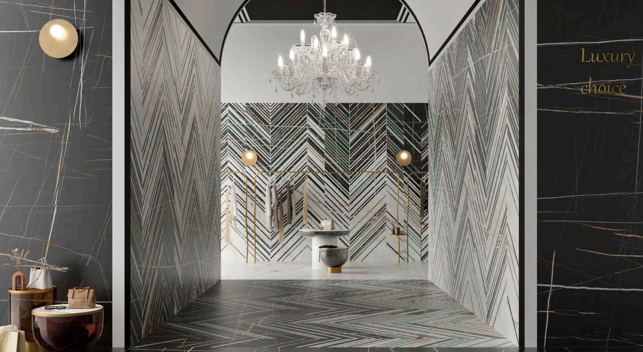 Đá nung kết SHADE bề mặt siêu cứng, chống trầy xước, khổ lớn 1600x3200mm